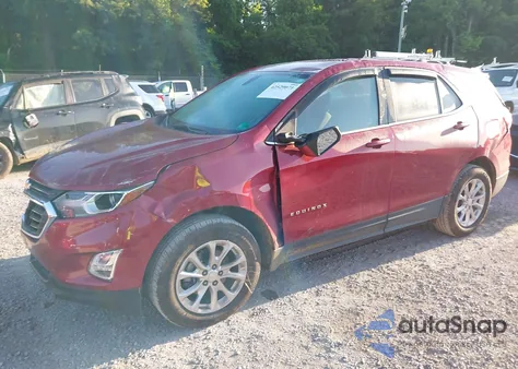 2018 Chevrolet Equinox Lt из США, поврежденный, VIN 3GNAXSEV9JS524376